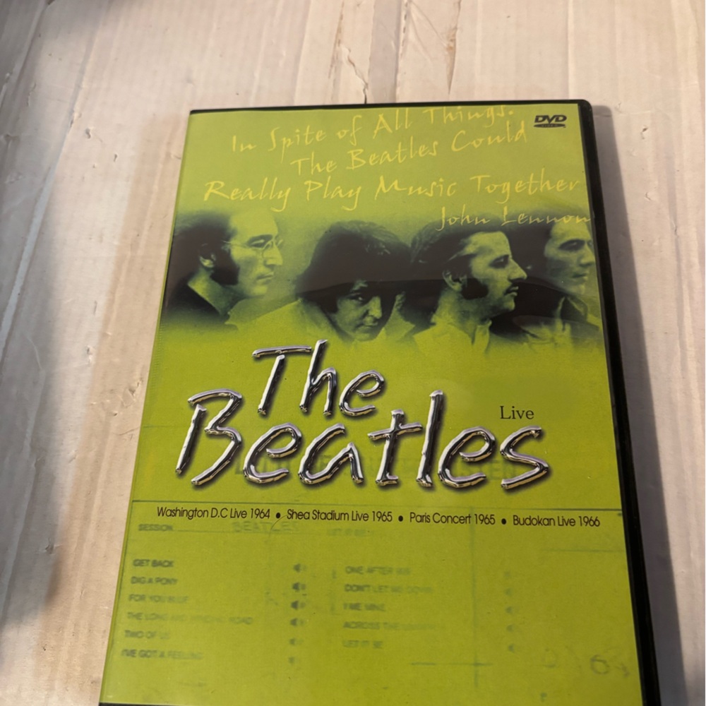 The Beatles Live 1964-1966 4 Concert set DVD